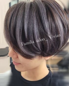 大安區髮型設計｜vivian作品｜Familia salon費蜜莉亞