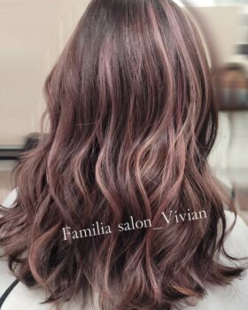 大安區髮型設計｜vivian作品｜Familia salon費蜜莉亞