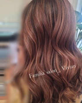 大安區髮型設計｜vivian作品｜Familia salon費蜜莉亞